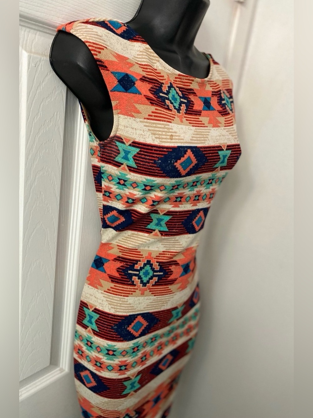Boho/Aztec Dress Size Small - Picture 2 of 4